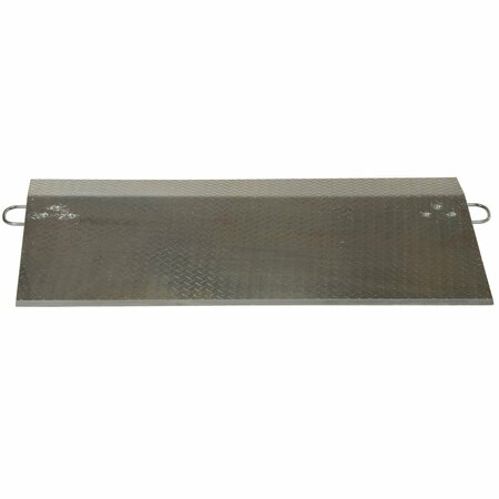 Vestil 48" x 36" Aluminum Dock Plate, 1/2" Thick, 5300 lb Capacity EH-4836